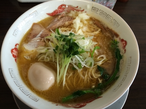 「味玉二代目UWO中華そば 大盛り」@ラーメン専門店 E.Y 竹末の写真