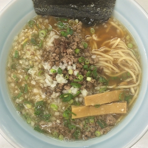 「牛骨ラーメン・醤油￥800円」@ラーメン 樂只の写真