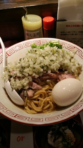 「油そば大盛り+味玉」@らぁめん小池の写真