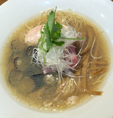 「しじみそば　830円」@寿製麺よしかわ 川越店の写真