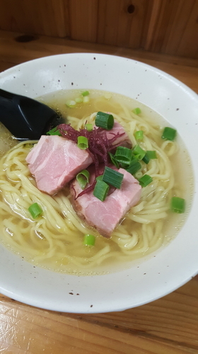 「のどぐろ煮干塩らーめん」@麺屋 玲の写真