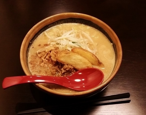 「北海道味噌らーめん」@麺場 田所商店 潮来店の写真