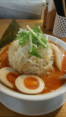 「ぼたんラーメン(辛味噌)」@麺処 ぼたん 栃木店の写真
