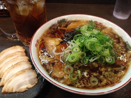 「らぁめん+チャーシュー」@麺や京水の写真