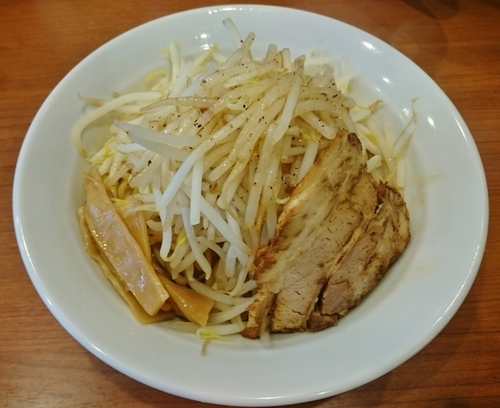 「まぜそば 750円」@中華そば 七麺鳥の写真