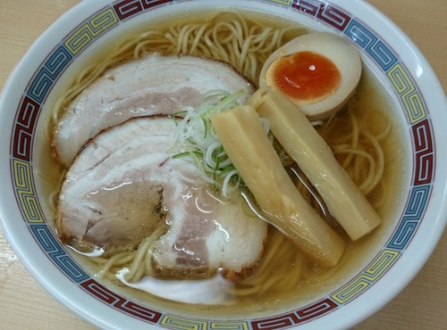 「塩らーめん 780円」@煮干鰮らーめん 圓の写真