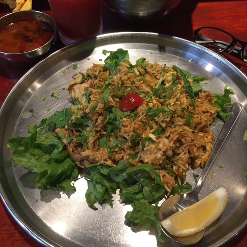 「カキチャーハン」@カマルプールの写真