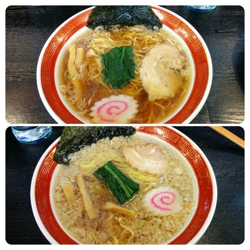 「中華そば600円　こてこて630円」@中華そば 浜田屋 本店の写真