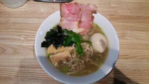 「味玉貝塩らーめん」@らーめん 改の写真