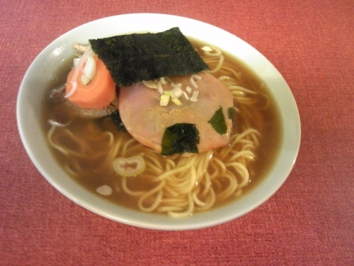 「ラーメン（５００円）」@ラーメンショップ高梨の写真