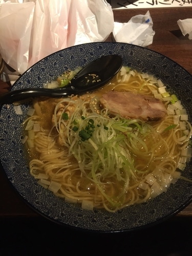 「塩ラーメン」@和風楽麺 四代目 ひのでやの写真