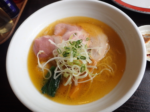 「(4/10コラボ限定)芳醇貝出汁鶏塩soba（700円）」@吉田商店の写真