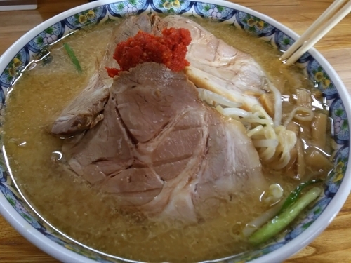 「味噌チャーシュー大盛(820円＋920円)」@ラーメン工房 醤油亭の写真