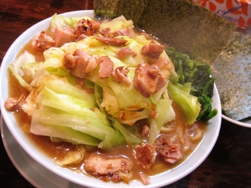 「キャベチャー醤油￥790」@横濱家系らーめん 濱家 館林店の写真