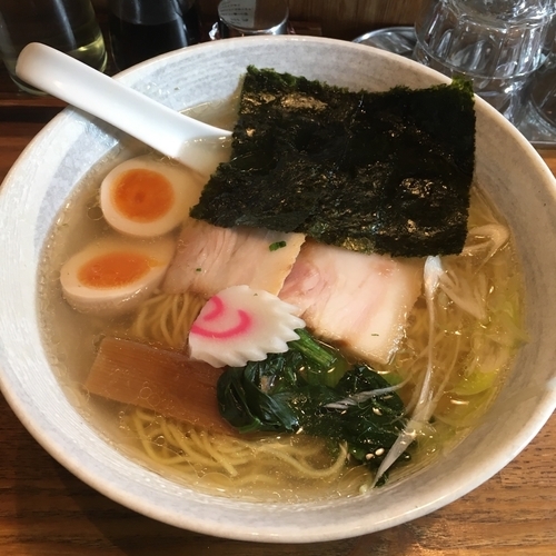 「徳 塩ラーメン」@泉岳寺 らーめん徳の写真