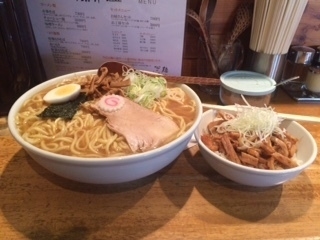 「中華そば　大盛＆豚ご飯」@東池袋 大勝軒 DEBARIの写真