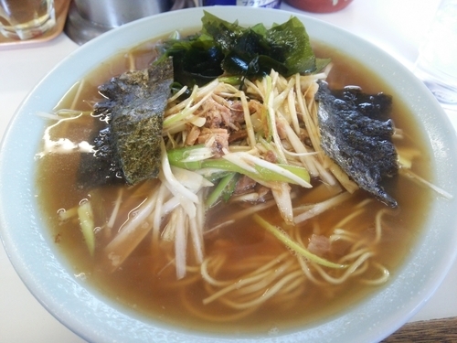 「ネギラーメン(小)」@ラーメンショップ 的場店の写真