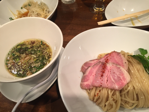 「醤油つけ麺」@創作麺工房 鳴龍の写真