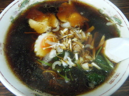 「濃い口ラーメン550円」@ラーメン 枡はんの写真