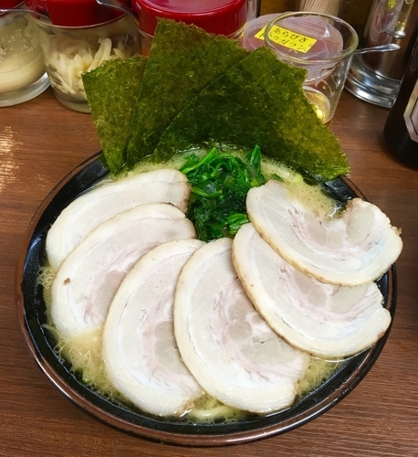 「チャーシューメン」@横浜家系ラーメン まくり家の写真