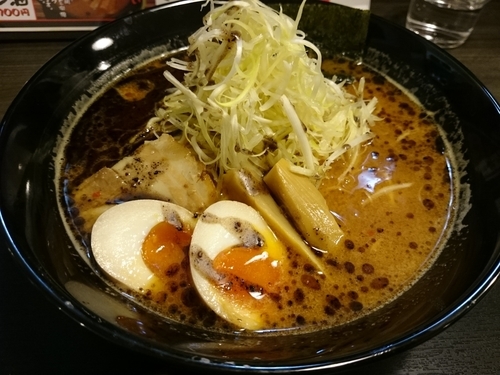 「焼味噌ラーメン(大盛同額)700円＋味玉(クーポン)」@麺匠 えい蔵 保谷店の写真