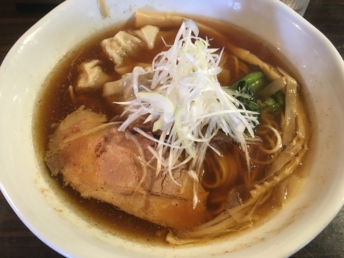 「ワンタン麺」@麺や 豊の写真