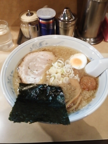 「ラーメン大 トッピング元気玉」@屋台ラーメンの写真