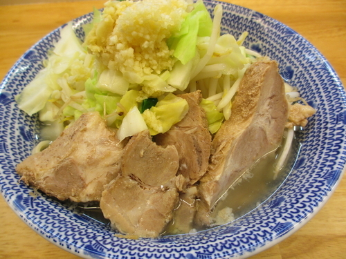 「ラーメン￥６００ニンニク増し」@らーめん きじとらの写真