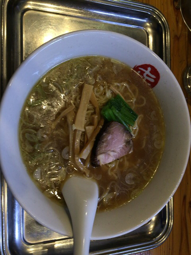 「中華そば（小）700円」@中華そば まるきの写真