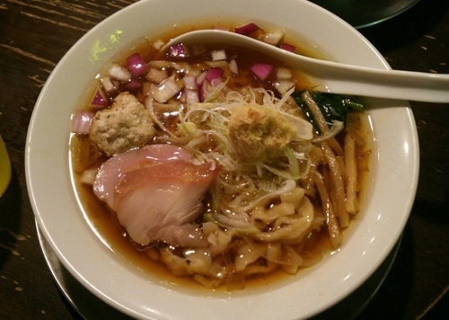 「生姜そば　750円」@立ち呑み居酒屋 金町製麺の写真