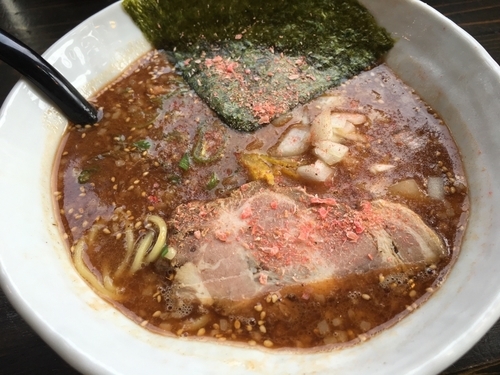 「限定  海老出汁魚介豚骨拉麵」@ラーメン 一遊の写真