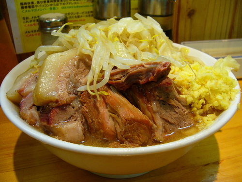 「小ラーメン・生姜 （野菜少なめ）」@らーめん つの旨の写真