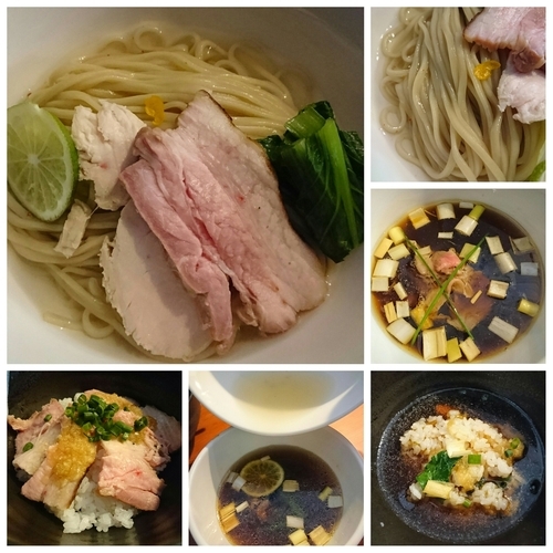 「【8周年記念限定】濃厚昆布水の淡麗つけ麺（醤油）他」@麺処 ほん田の写真
