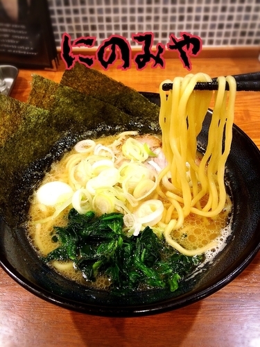 「豚骨ラーメン（醤油）¥680＋税」@麺家 にのみやの写真
