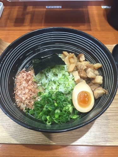 「まぜラーメン」@麺屋 正元 つくば南店の写真