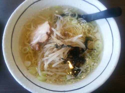 「塩ラーメン（ラーメンセット）」@台湾料理 隆盛の写真