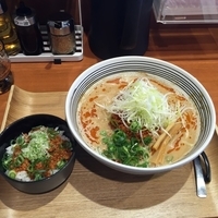 坦々麺＆ミニ辛肉丼