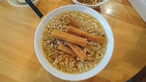 「タケノコソバ（￥850）」@ウミガメ食堂の写真