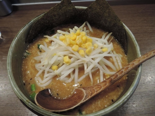 「みそこってりらーめん」@らーめんダイニング ど・みそ 八丁堀店の写真