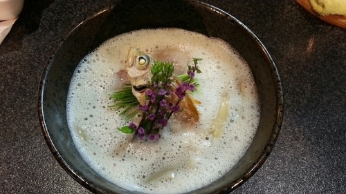 「15食限定  出汁そばのどぐろ」@烈志笑魚油 麺香房 三くの写真