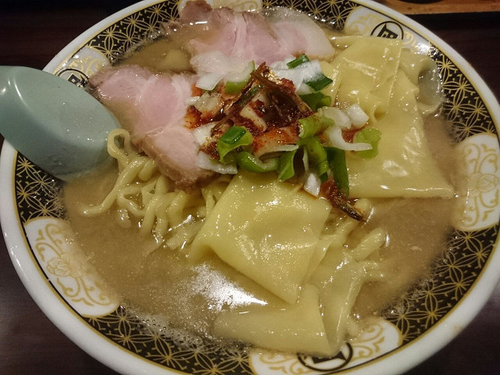 「すごい煮干ラーメン（大盛・塩）」@すごい煮干ラーメン凪 西新宿7丁目店の写真