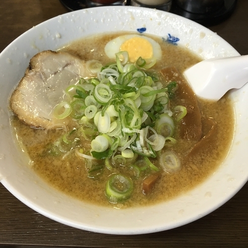 「元ラーメン（ネギ多め￥650）」@蔵前元楽 総本店の写真