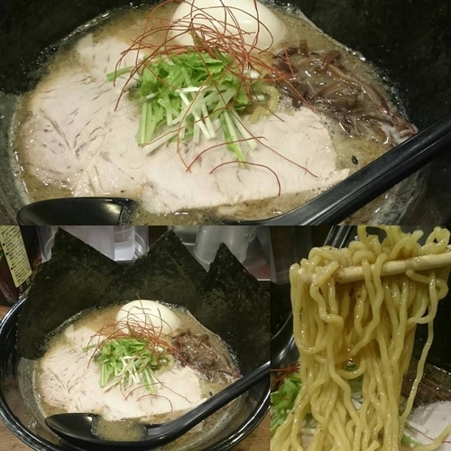 「極　魚介豚骨らーめん」@極濃豚骨 らーめん小僧の写真