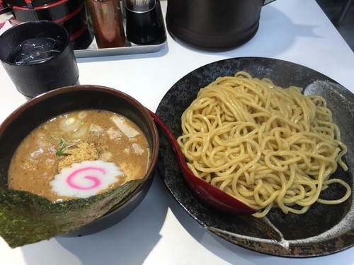 「魚豚濃恋つけ麺810円(熱盛り)」@蒙古タンメン中本 草加店の写真
