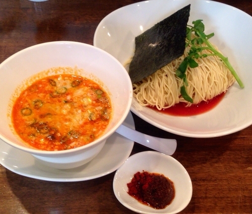 「坦坦つけ麺　880円　麻辣玉50円」@創作麺工房 鳴龍の写真