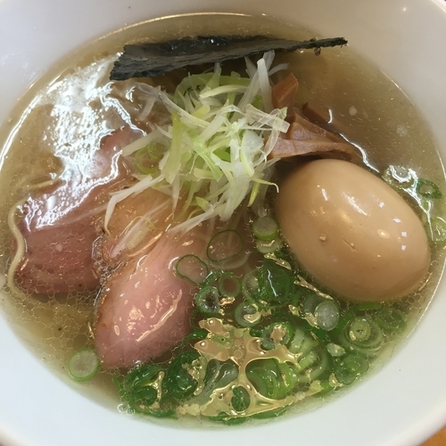 「名古屋コーチン(塩、炭火)＋味玉」@喜元門 ひたち野牛久店の写真