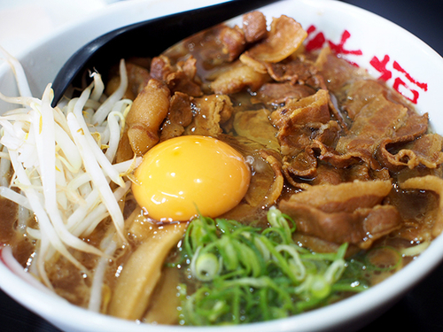 「肉そば」@徳福 八幡店の写真