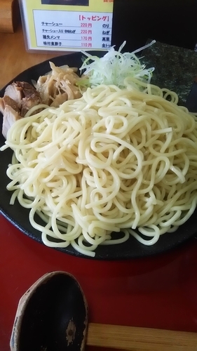 「つけ麺 (太麺 大盛り)」@中華そば くりの木 伊奈店の写真