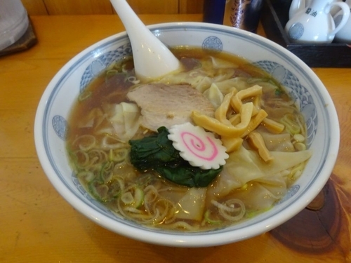 「ワンタン麺」@こだわりの味 らーめん餃子 一番軒の写真