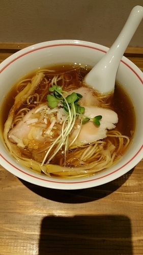 「軍鶏そば」@麺尊 RAGEの写真